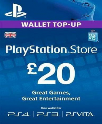 PlayStation Network Card (PSN) £20 UK
