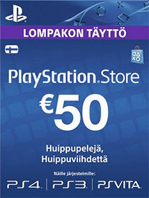 Playstation Network Card (PSN) 50 EUR (Finland)