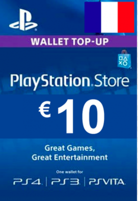 PSN €10 EUR (France)