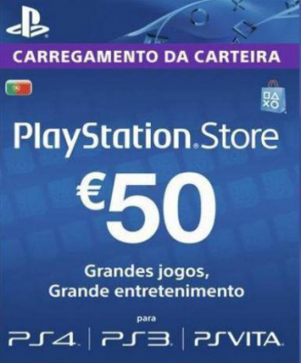 Playstation Network Card (PSN) 50 EUR (Portugal)