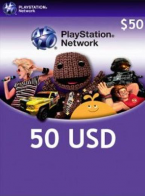 Playstation Network Card (PSN) 50 $ (USA)