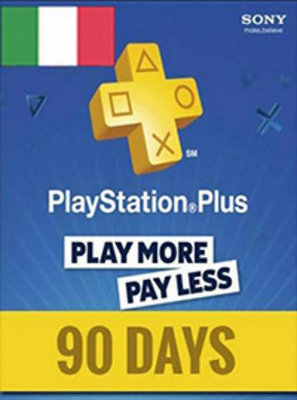 PlayStation Network Card (PSN) 90 Days (Italian)