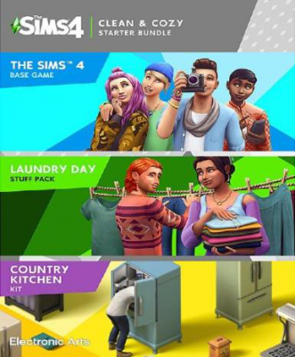 The Sims 4: Clean & Cozy Starter Bundle (Origin)