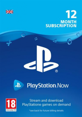 PlayStation Now - 12 Months (UK)